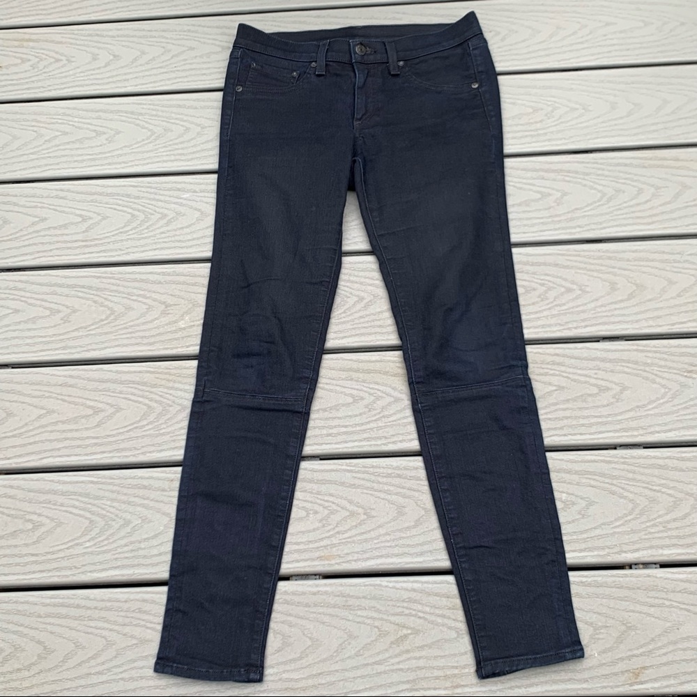 RAG & BONE Jeans Lace Back Stretch Midnight Size 27